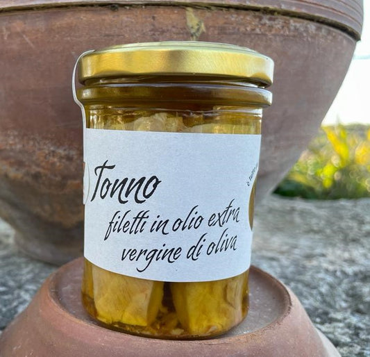 Tonno - Filetti di Tonno sott'olio Busulmona