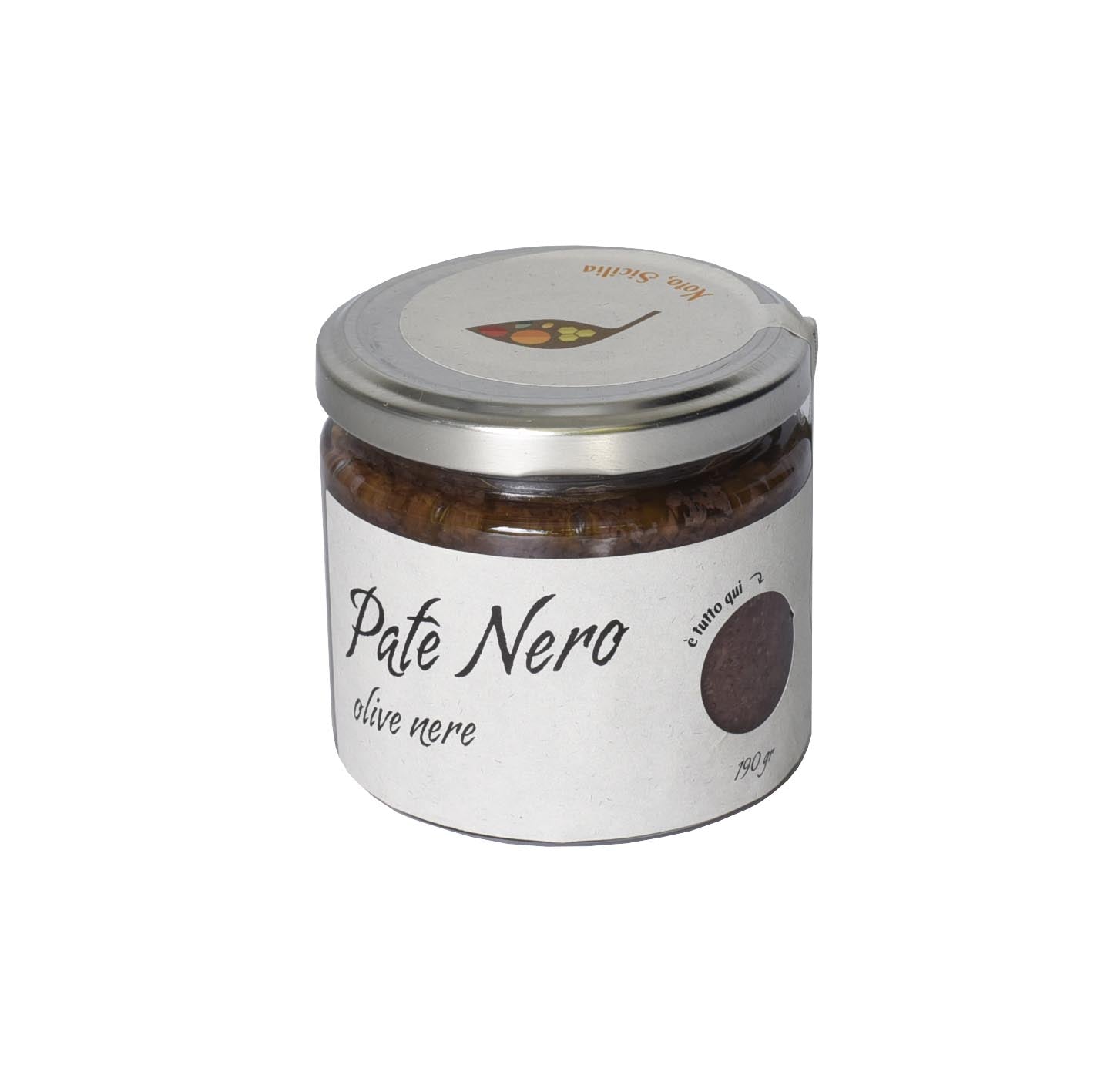 Black olive pate - 190 gr