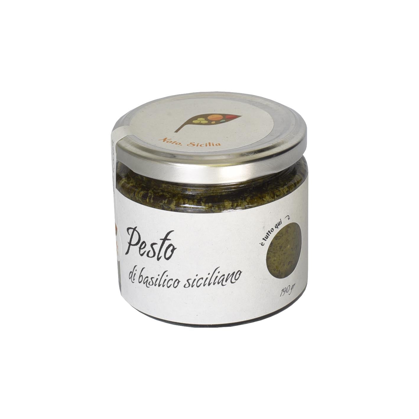 Pesto di basilico siciliano - 190 gr