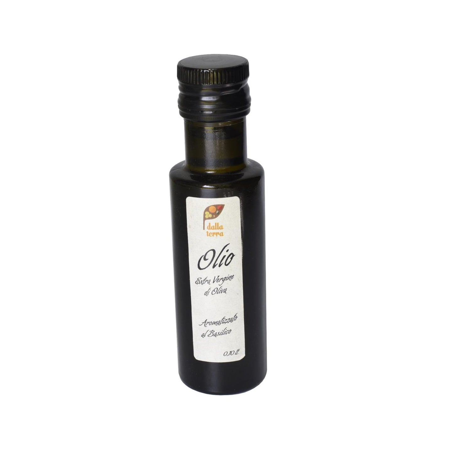Olio d'oliva aromatizzato al basilico - 100 ml